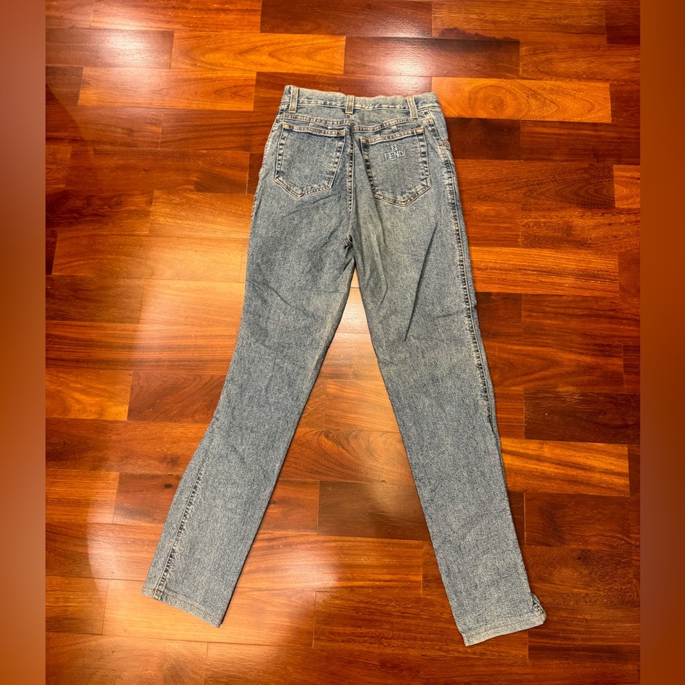 Fendi Women's Skinny Jeans in Classic Blue